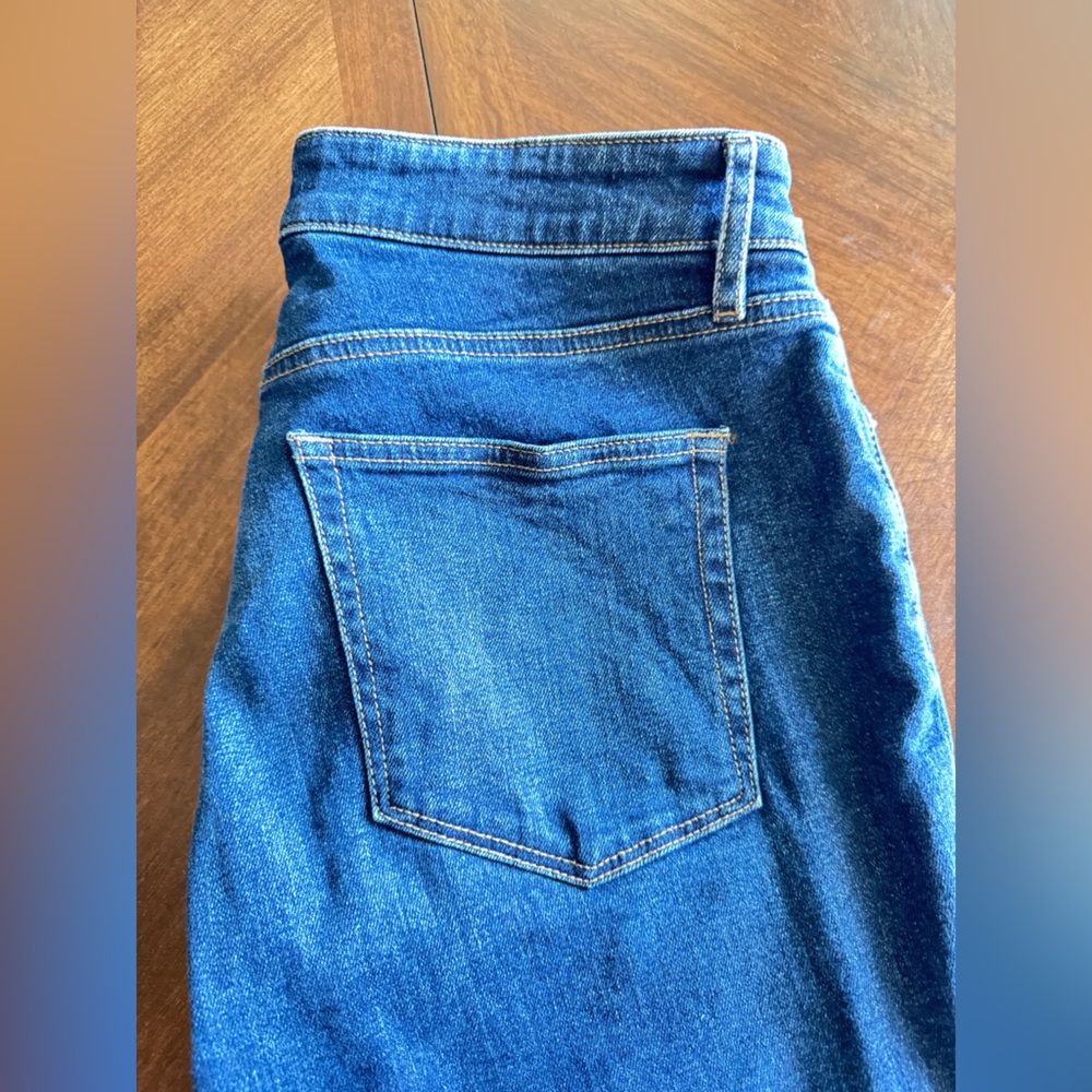 LOFT outlet Women's Deep Blue Curvy Skinny Jeans Size 10